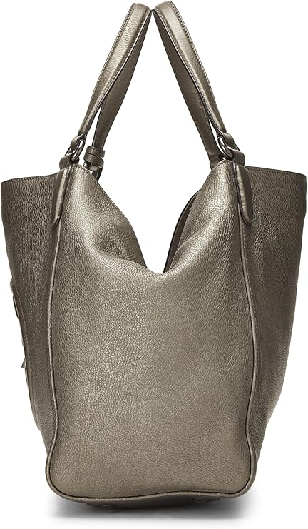 Pre-Loved Silver Leather Soho Convertible Shoulder Bag